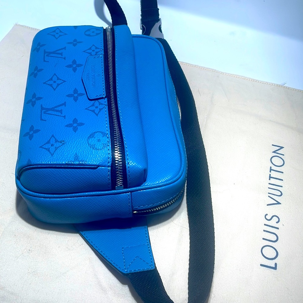 Louis Vuitton Outdoor Messenger Monogram Taigarama Bumbag Cross Body